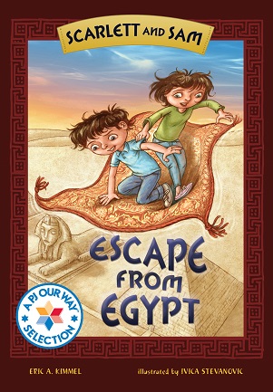 Scarlett and Sam Escape from Egypt book cover