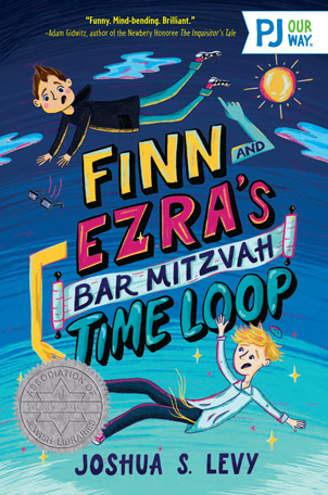 Finn and Ezra's Bar Mitzvah Time Loop book cover