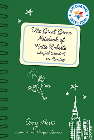 The Great Green Notebook of Katie Roberts book cover