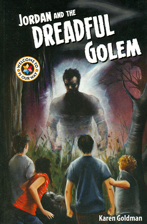 Jordan and the dreadful golem book cover