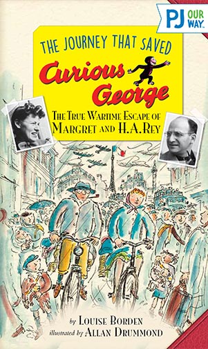 The Journey that saved curious george book cover