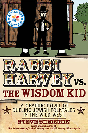 Rabbi Harvey vs. the Wisdom Kid book cover