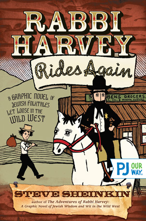 Rabbi Harvey Rides Again book cover