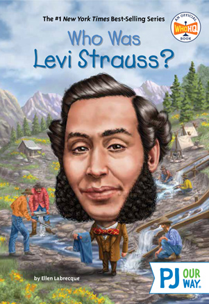 Levi Strauss with a large head